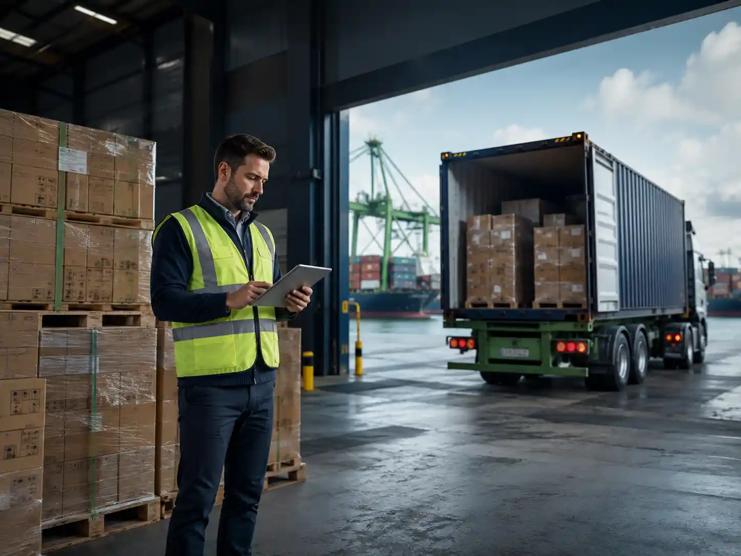 Global product sourcing and UK distribution process